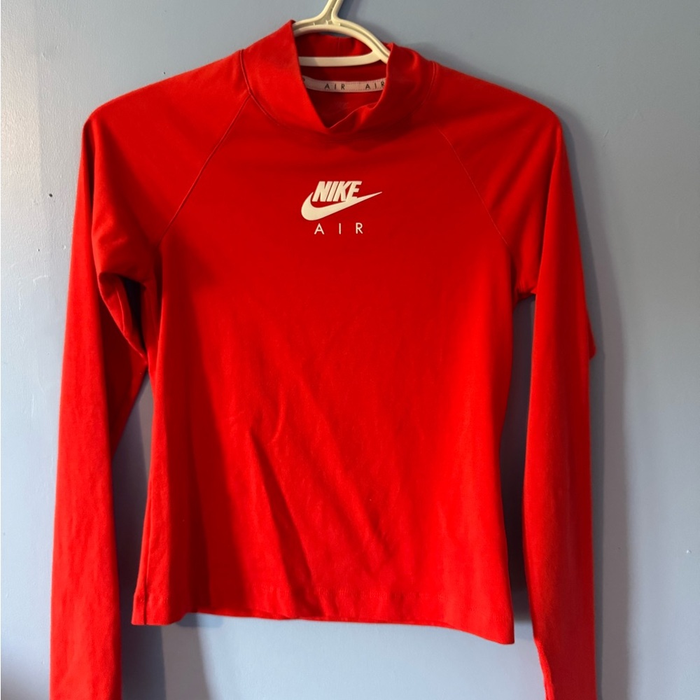 Nike Air Red Long Sleeve Shirt